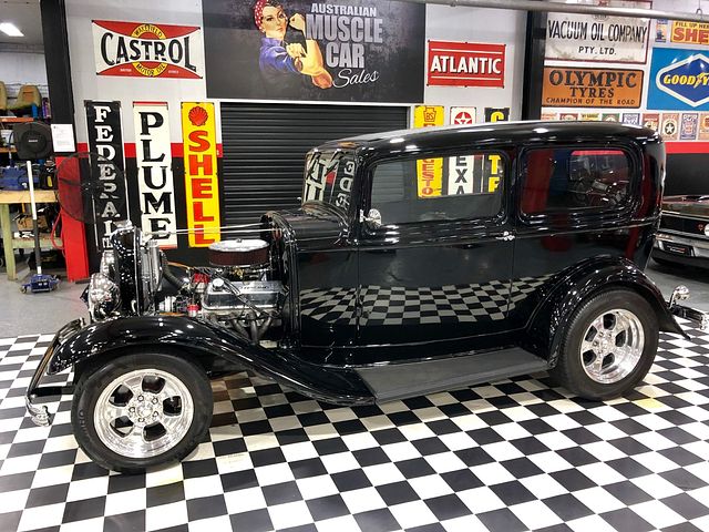1932 Ford Tudor Steel Body Hot Rod - Image 80169