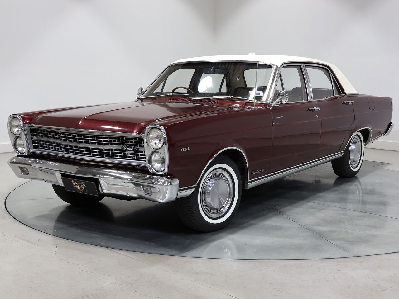 1971 Ford ZD Fairlane 351 V8 T-Bar Auto - Vintage Burgundy - Image 168368