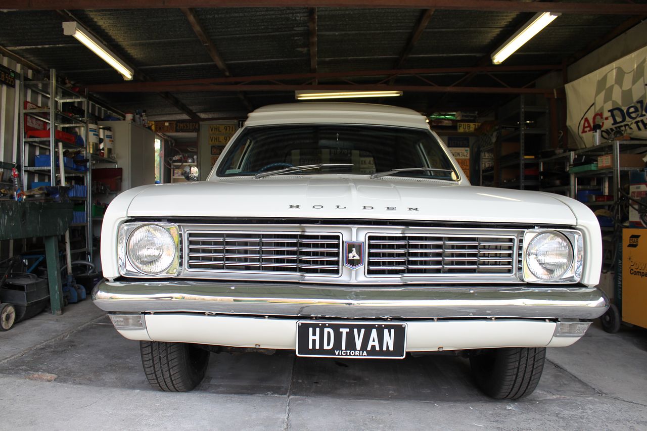 1969 HT Holden Windowless Panel Van - Image 32071
