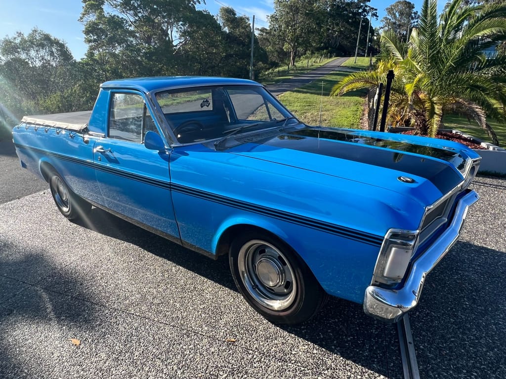 1970 Ford XY Falcon Utility - True Blue