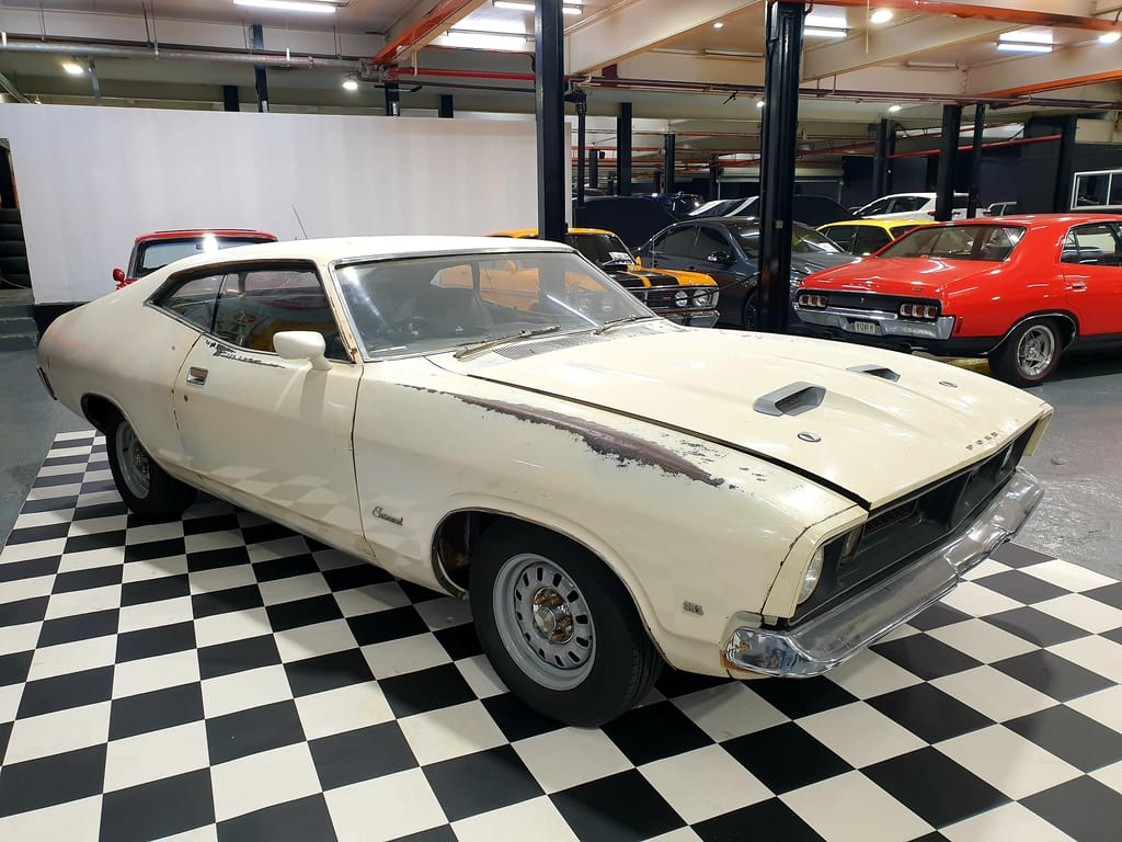 1974 XB Fairmont GS 351 K code - Barn Find!