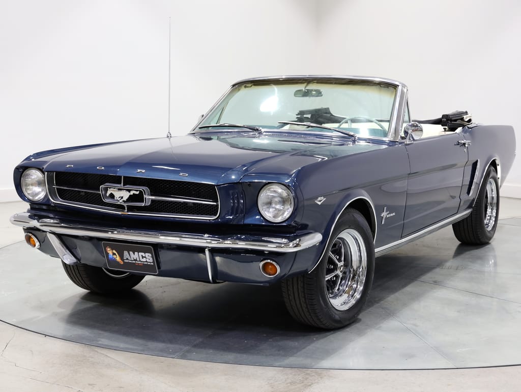 1965 Ford Mustang Convertible 289ci 4sp Man - Caspian Blue