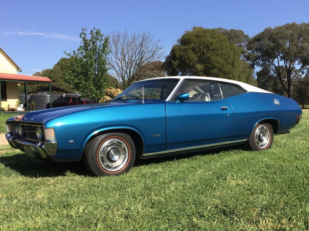 1972 Ford XA Fairmont Hardtop K code 351 V8