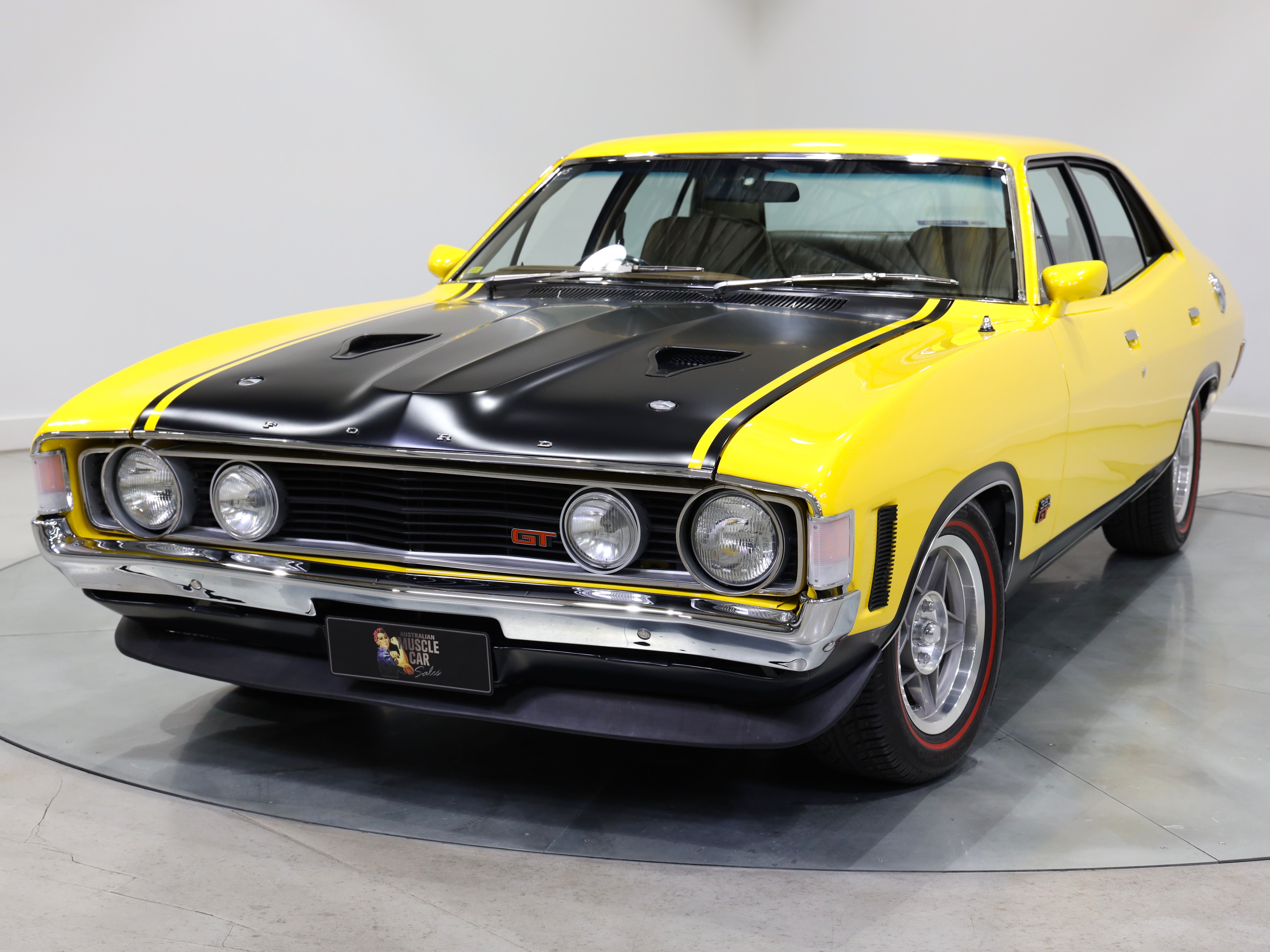 1973 Ford Falcon XA GT 4 Sp Manual - Yellow Glo
