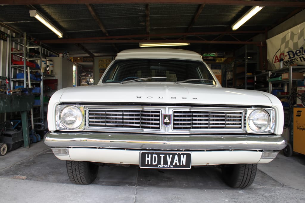 1969 HT Holden Windowless Panel Van