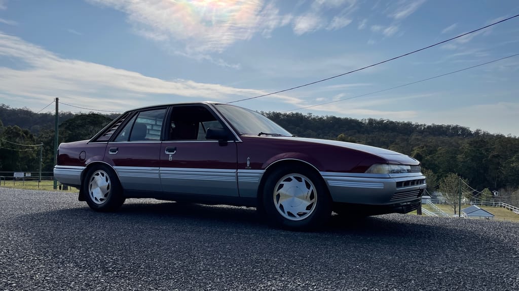 1987 Holden VL Calais Turbo - Venetian Red …