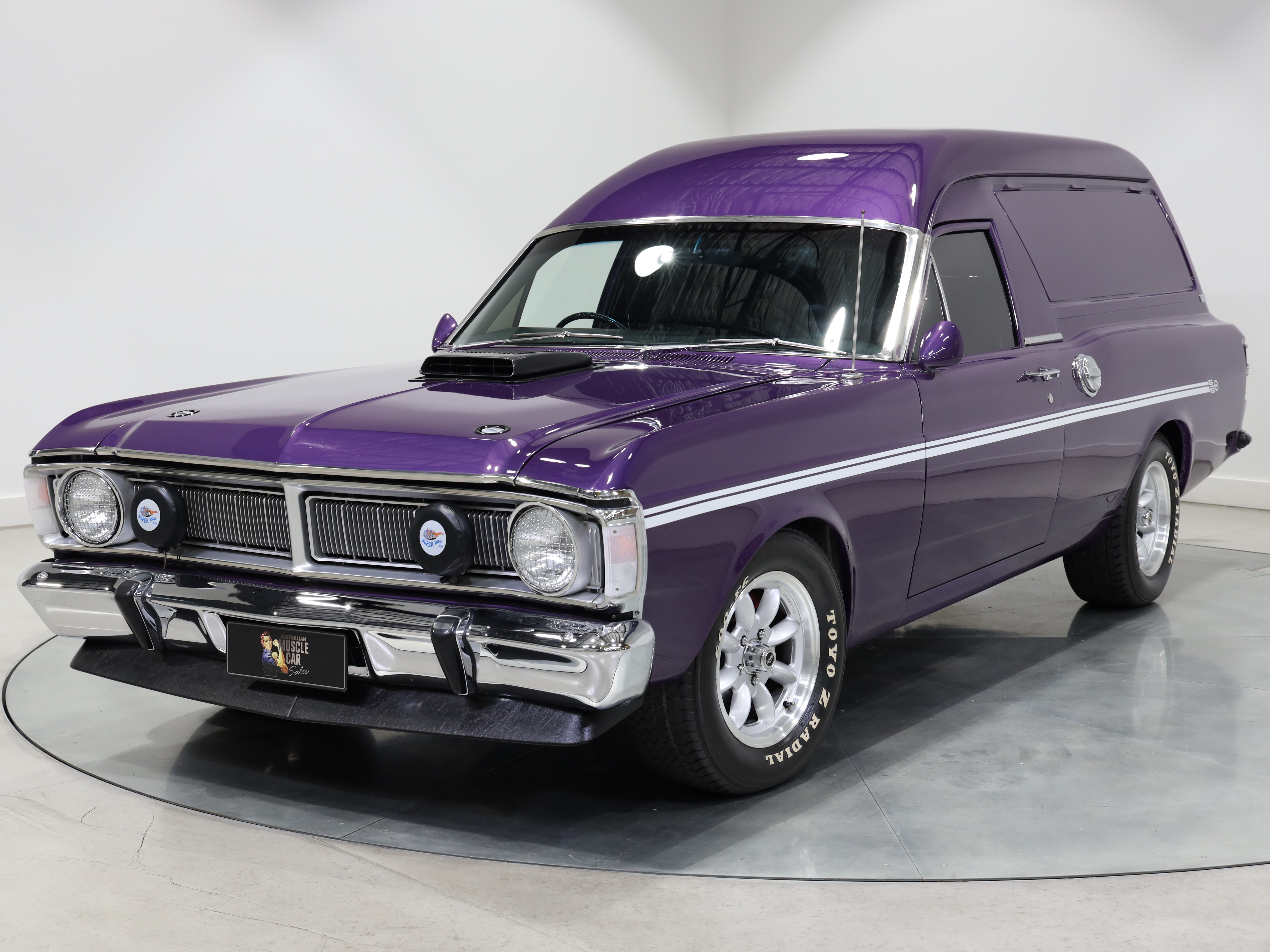 1972 Ford XY Falcon 500 Panel Van - Wild Violet