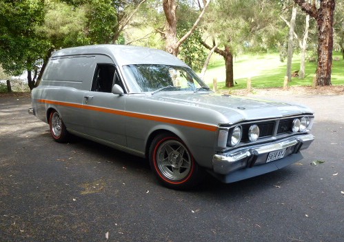 XY GS Falcon Windowless panelvan
