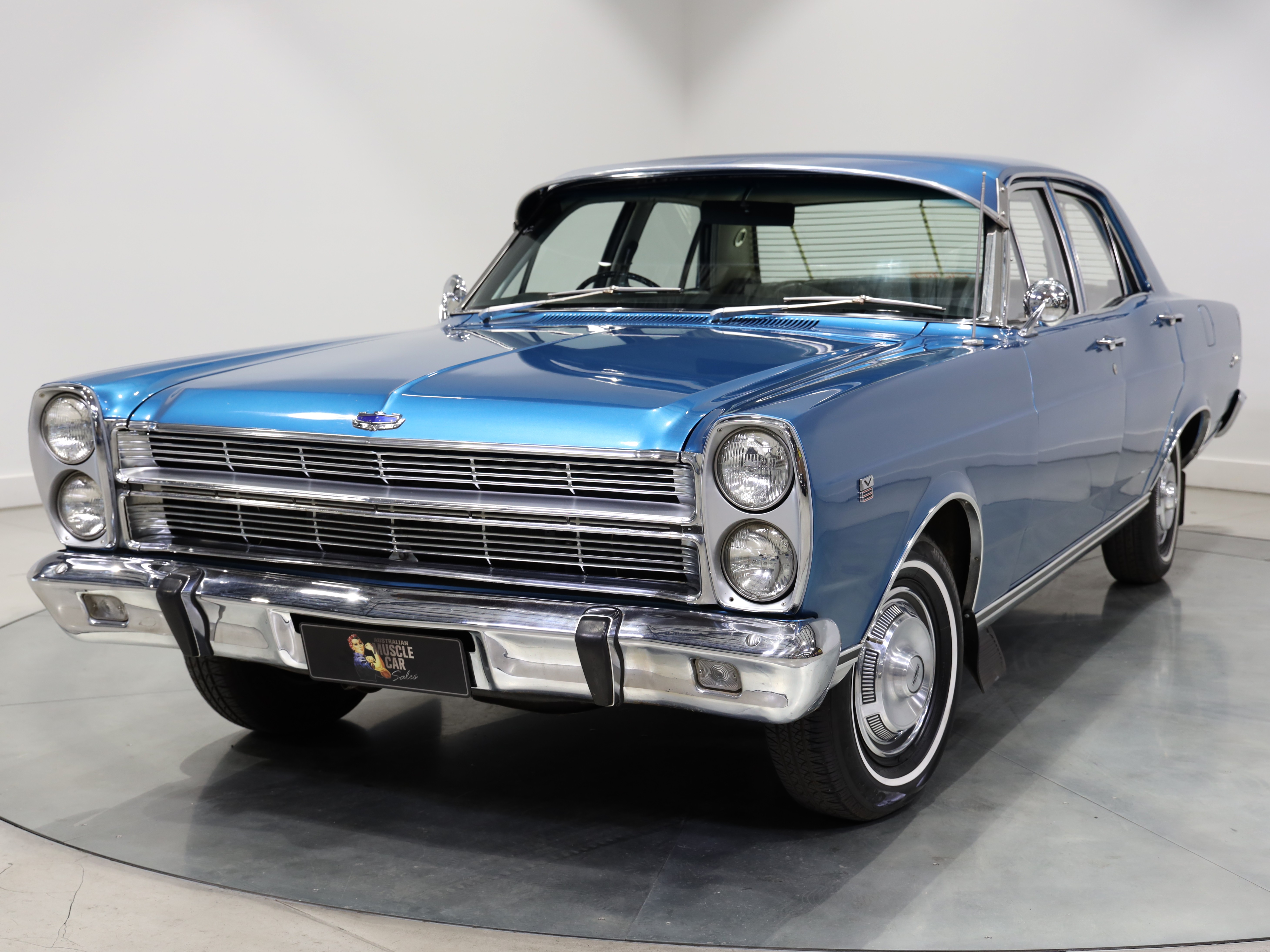 1970 Ford ZC Fairlane 302ci V8 - Starlight Blue 