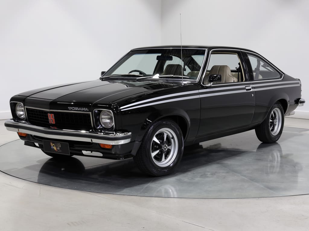 1976 Holden LX Torana SS Hatchback 4.2L Auto - Tuxedo Black