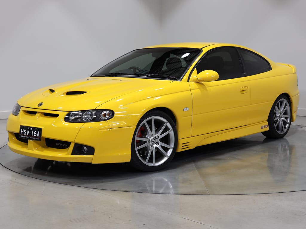 2006 HSV VZ Coupe GTO Build No 659 - Yellow Devil …