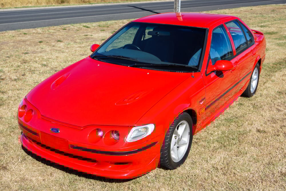 1996 Ford EF Series II Falcon XR8 Tickford 5spd Manual - Le Mans Red 