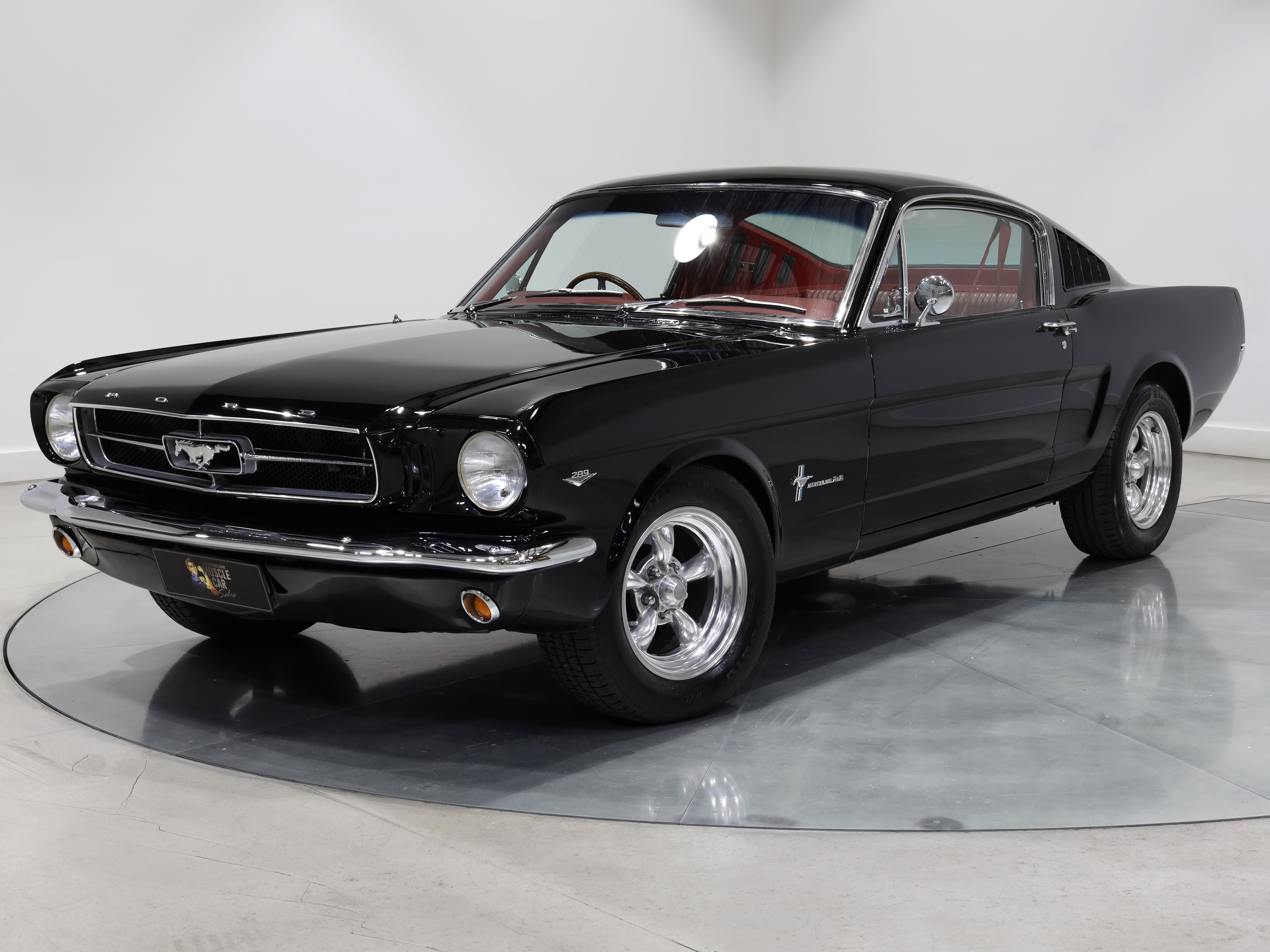 1965 Ford Mustang Fastback 2+2 289ci HiPo - Raven Black