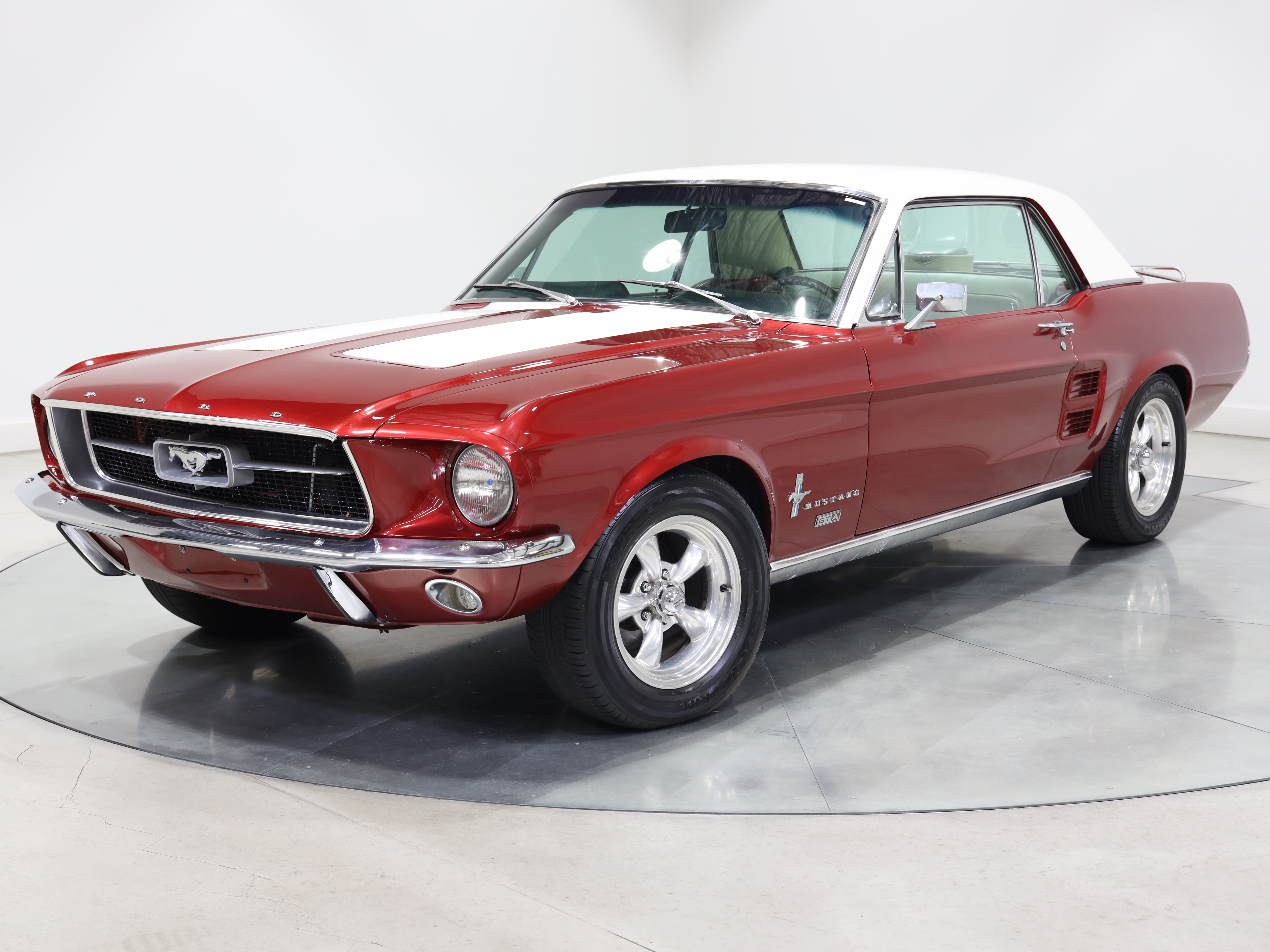 1967 Ford Mustang Hardtop 302ci Windsor - Custom Red … $65,000