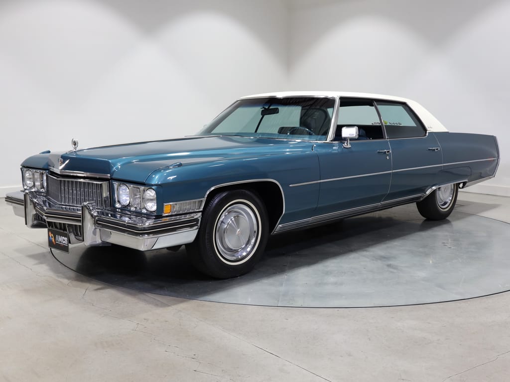 1973 Cadiliac DeVille 4-door Pillarless - 16,673 miles from new!