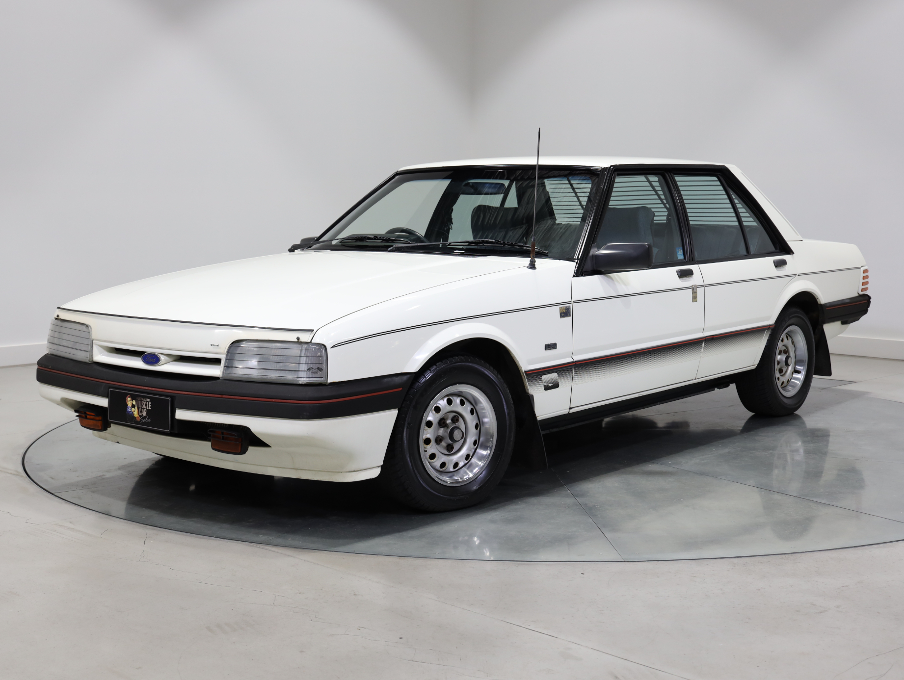 1985 Ford XF Falcon S Pack - Sno White