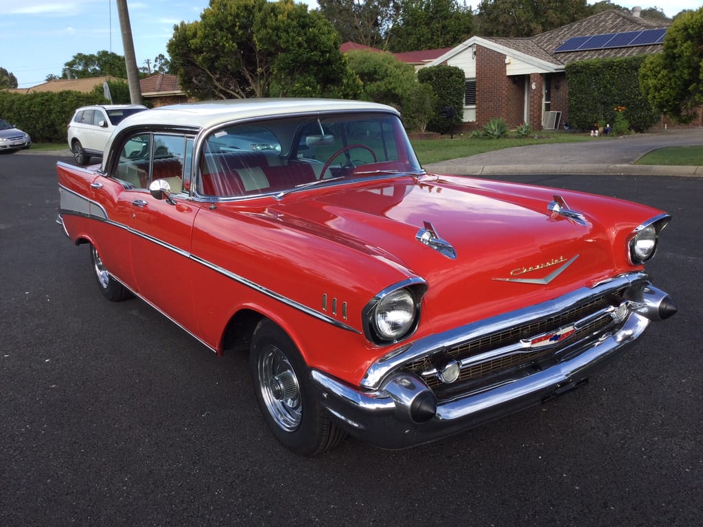 1957 Chevrolet Bel Air Pillarless 4 Door