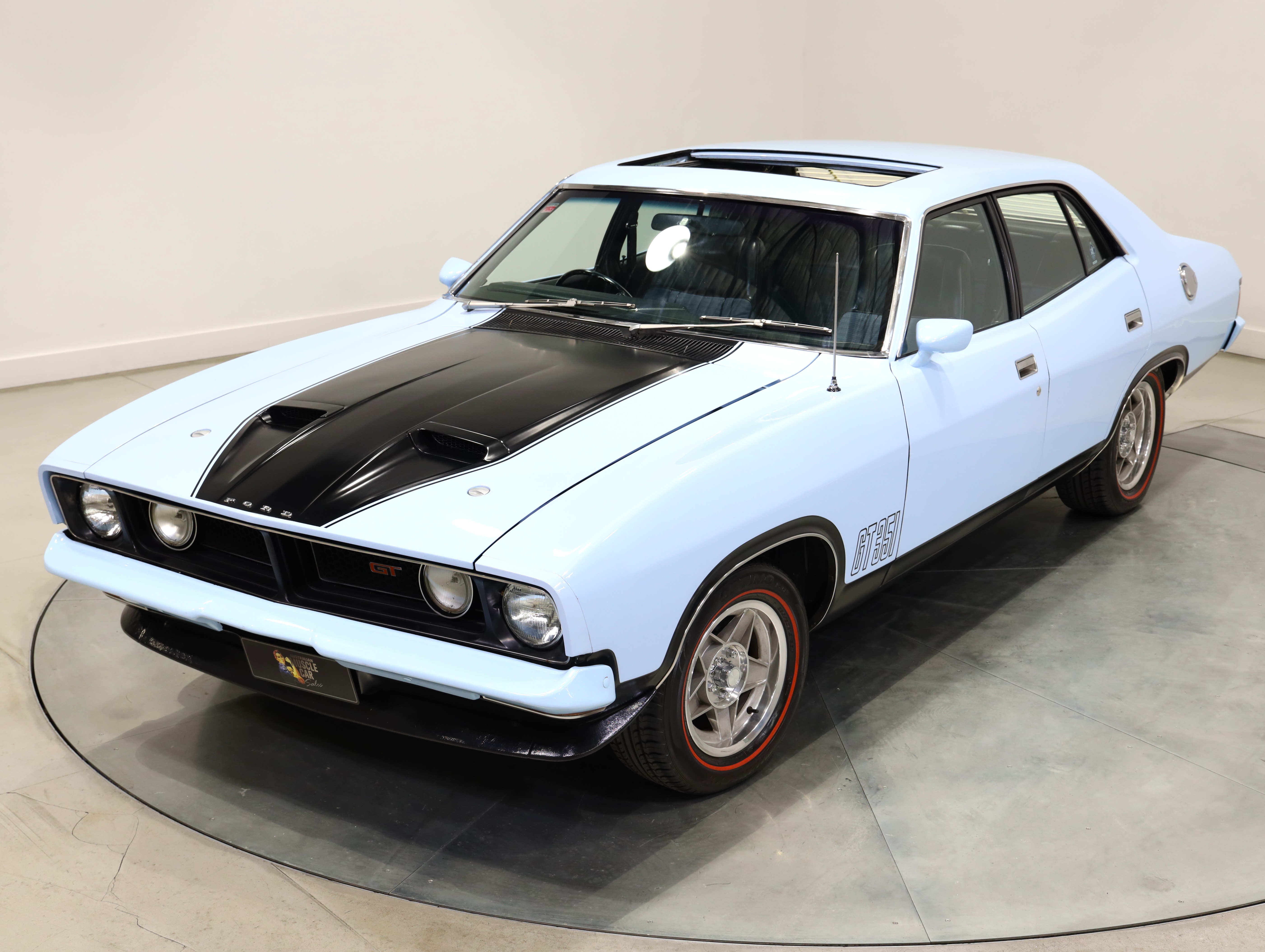 1976 Ford Falcon XB GT- Skyview Blue Sunroof