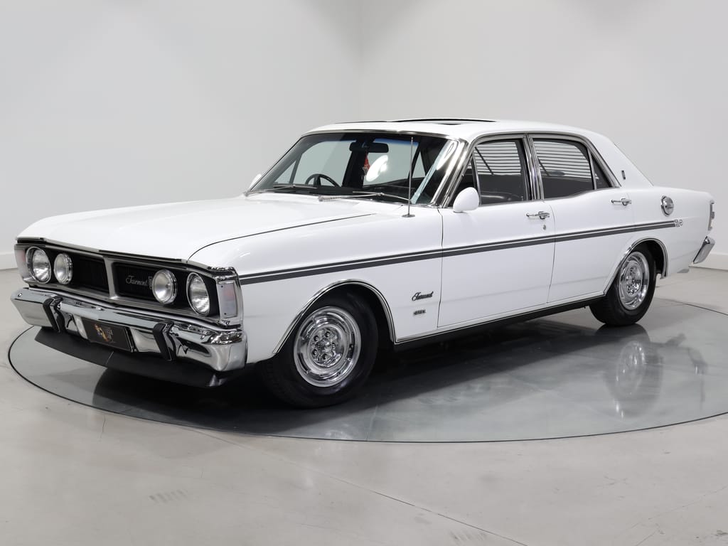 1971 Ford XY Fairmont GS 351 K-Code - Ultra White