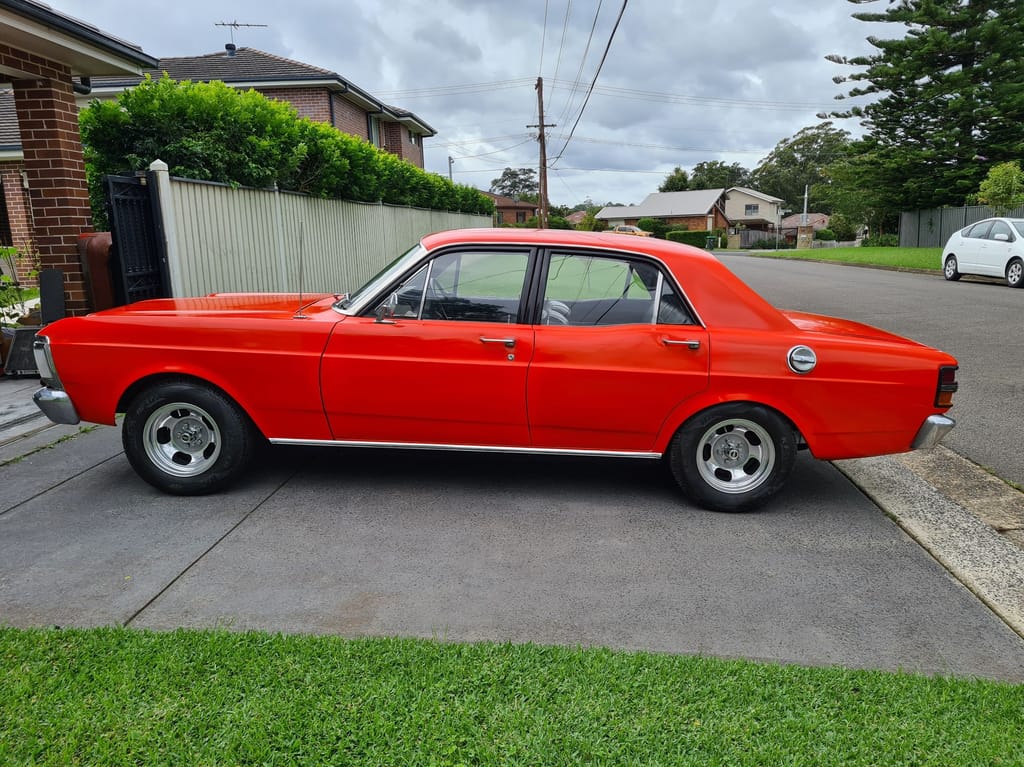 1970 XY Falcon 500 - Vermilion Fire