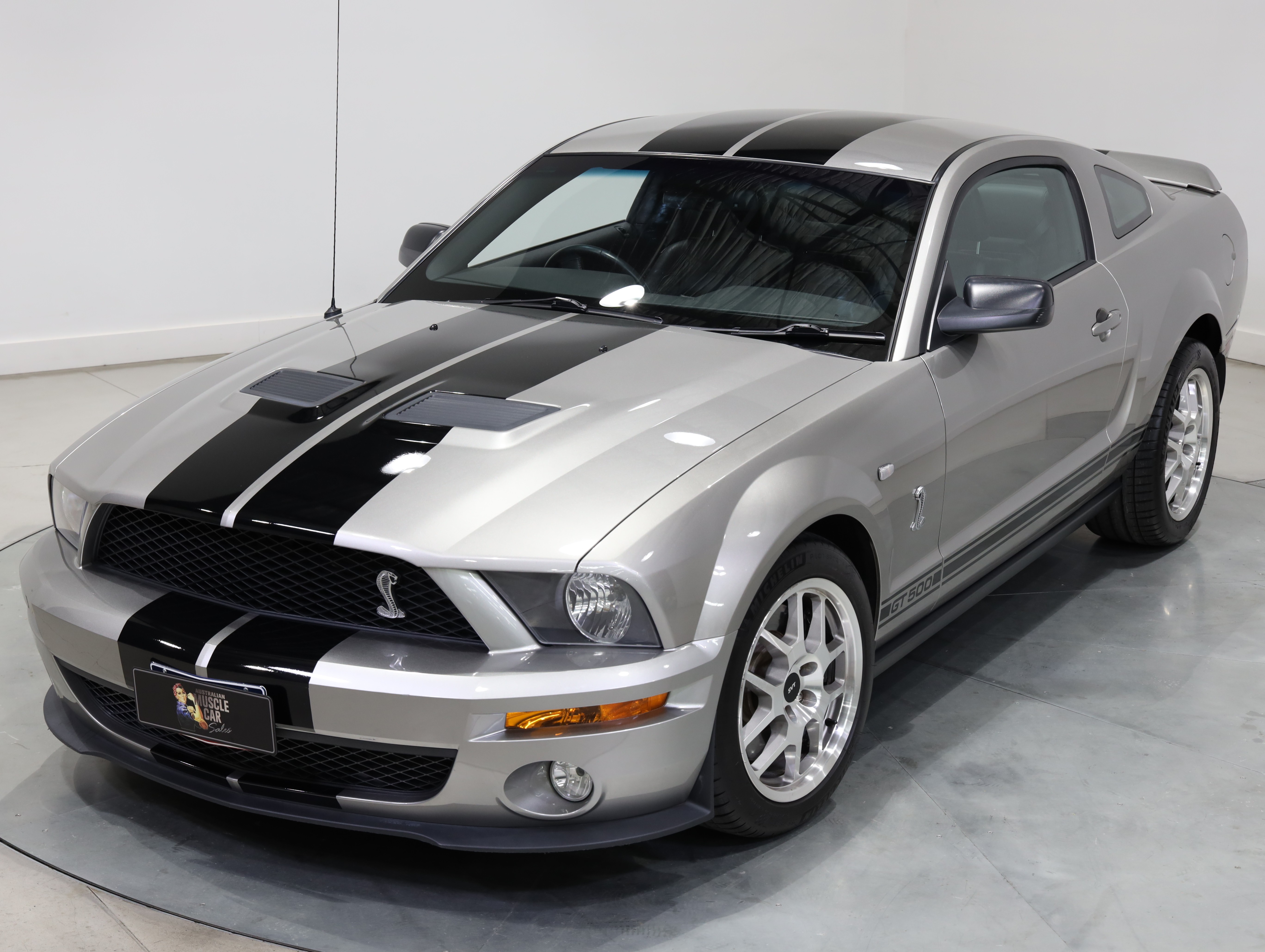 2007 Ford Shelby Mustang GT500 SVT 8,744 miles - Vapor Silver Metallic