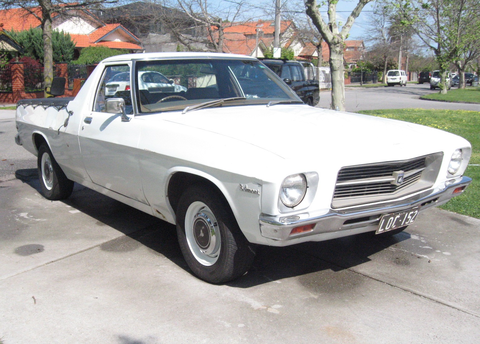 1973 HQ Holden V8 Belmont Utility