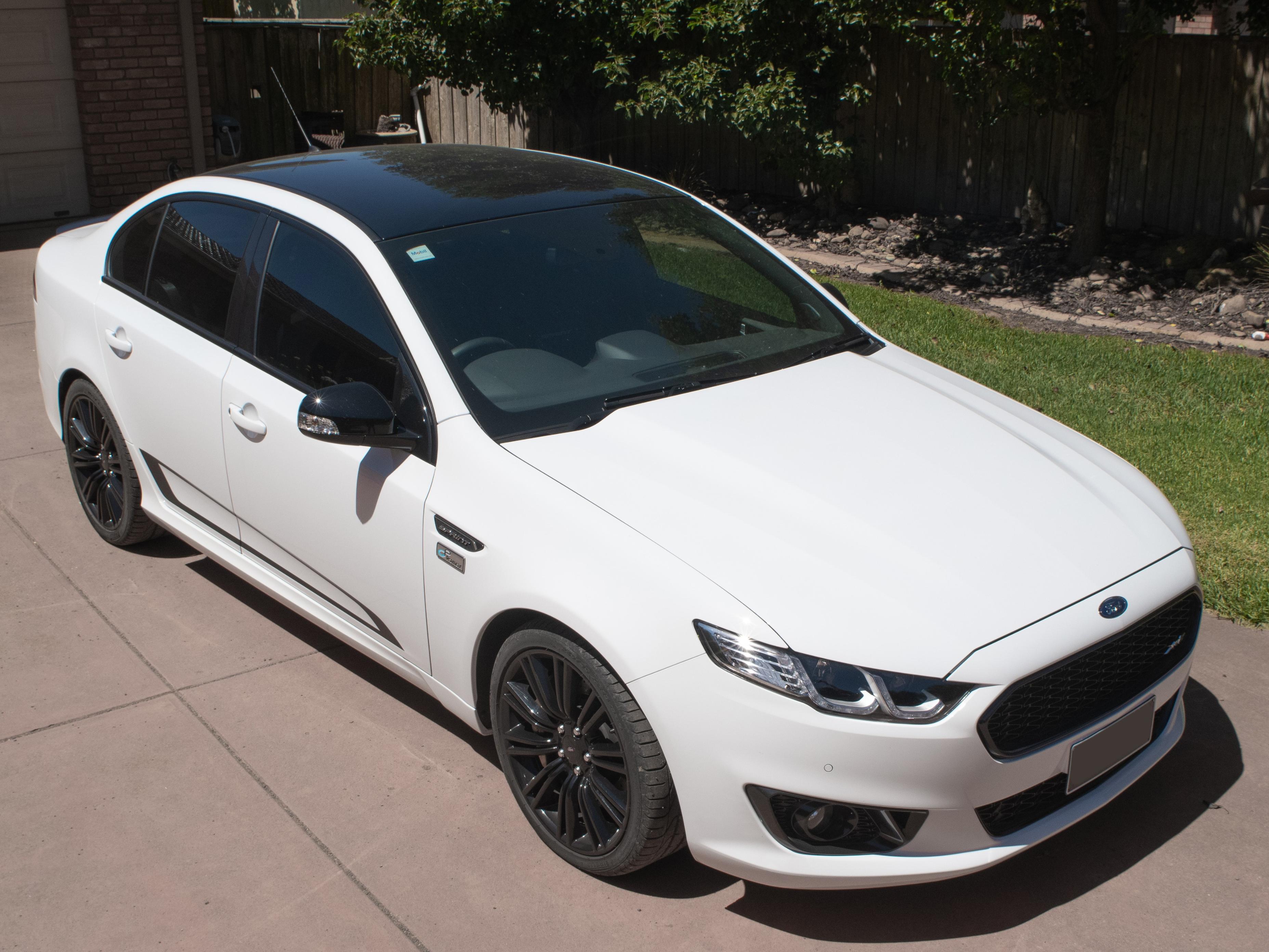 2016 Ford FGX XR8 Sprint Premcar SVT Holy Grail Build No 64/100 - Winter White
