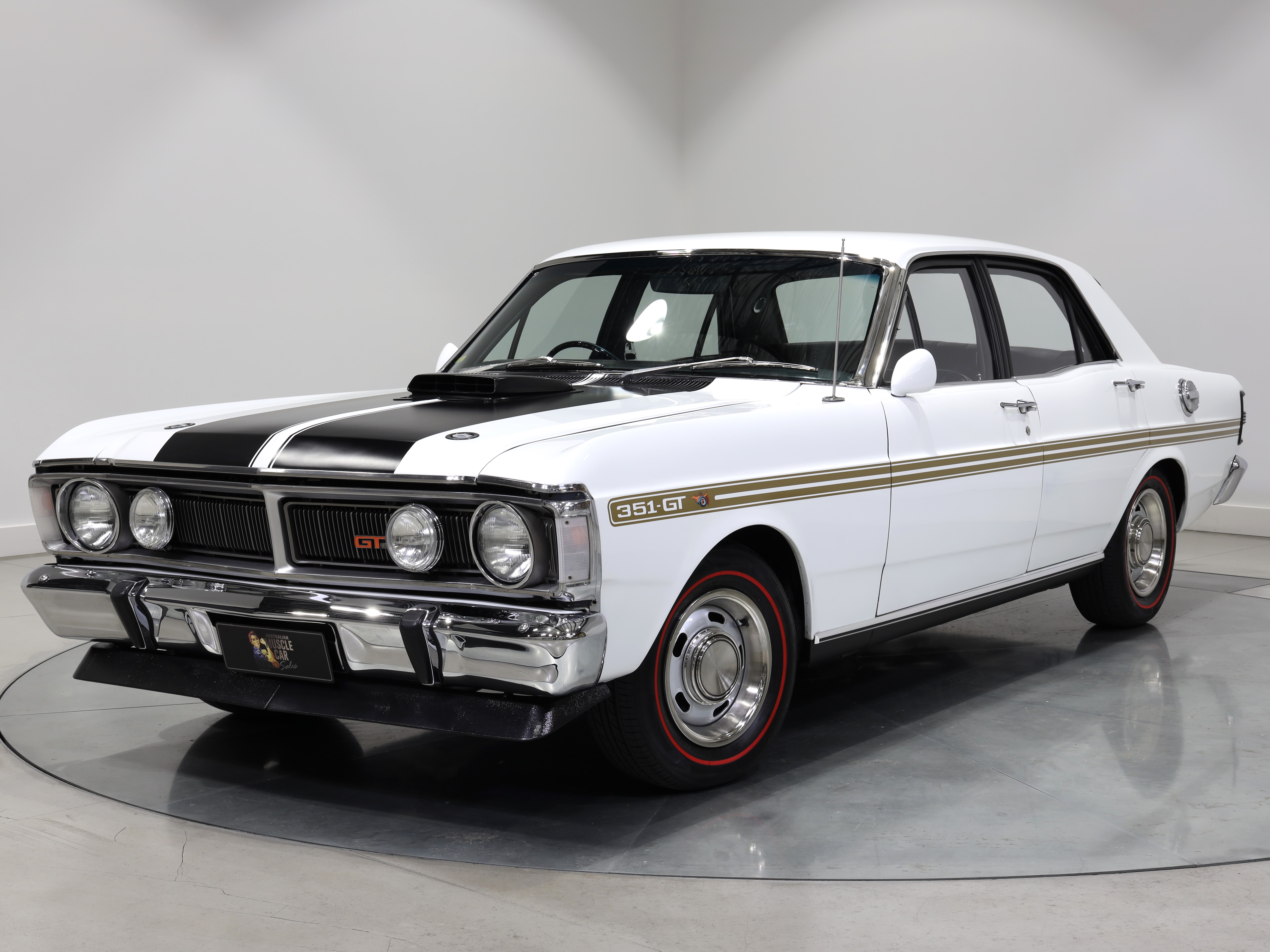 1971 Ford Falcon XY GT Replica 393ci Windsor - Ultra White …