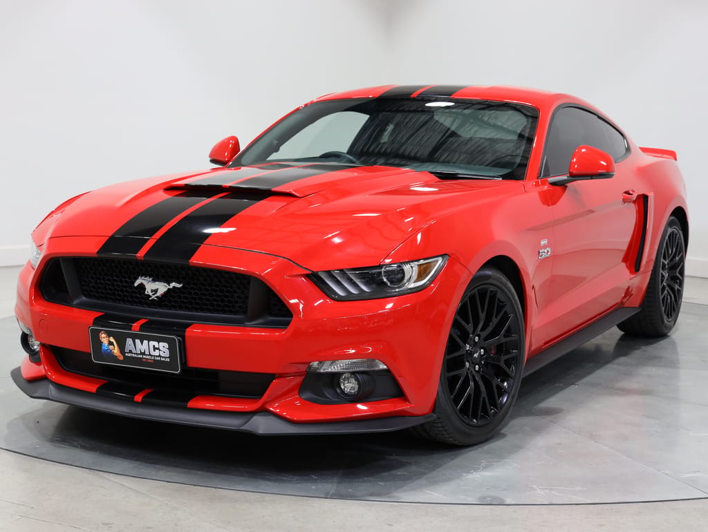 2017 Ford Mustang GT Harrop Supercharger - Race Red - 8,010km