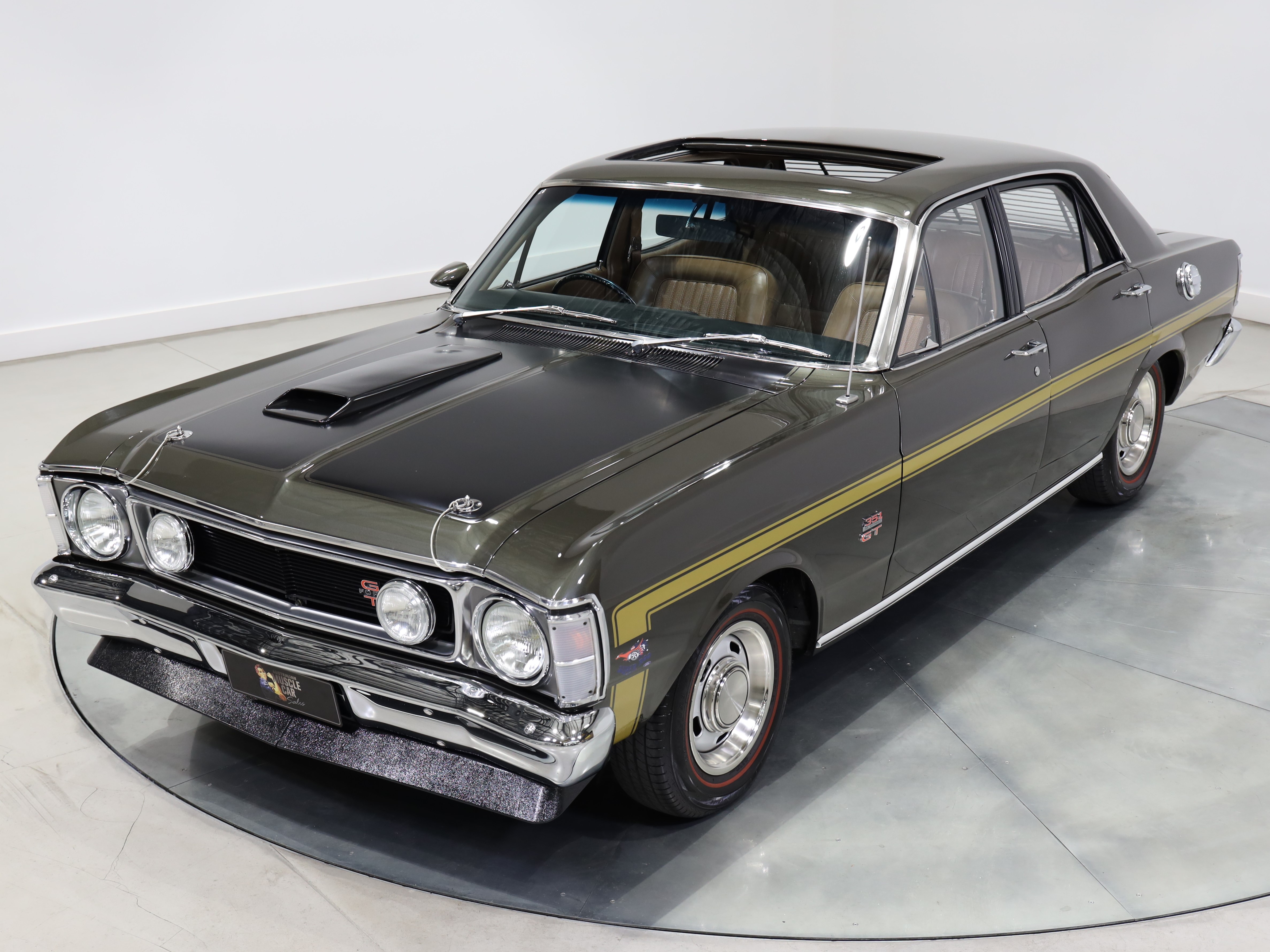 1969 Ford XW Falcon GT Replica - Reef Green Sunroof
