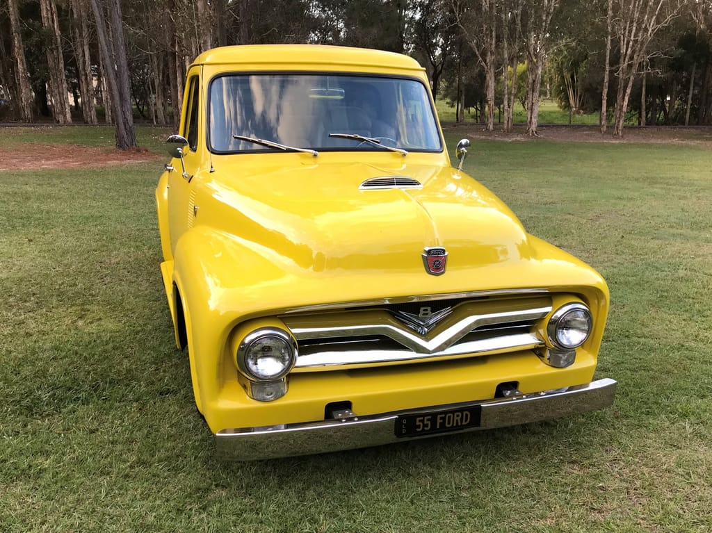 1955 F100 Supercharged Ford Pick Up
