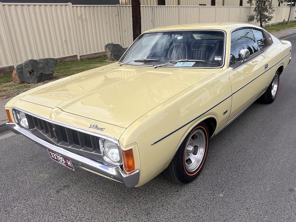 1973 Chrysler VJ Valiant Charger 770 E55 340ci V8 - Sandstone