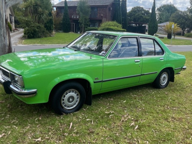 1978 Holden UC Torana SL - Panama Green
