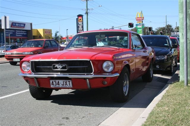 '67 Mustang Hardtop 289 V8.