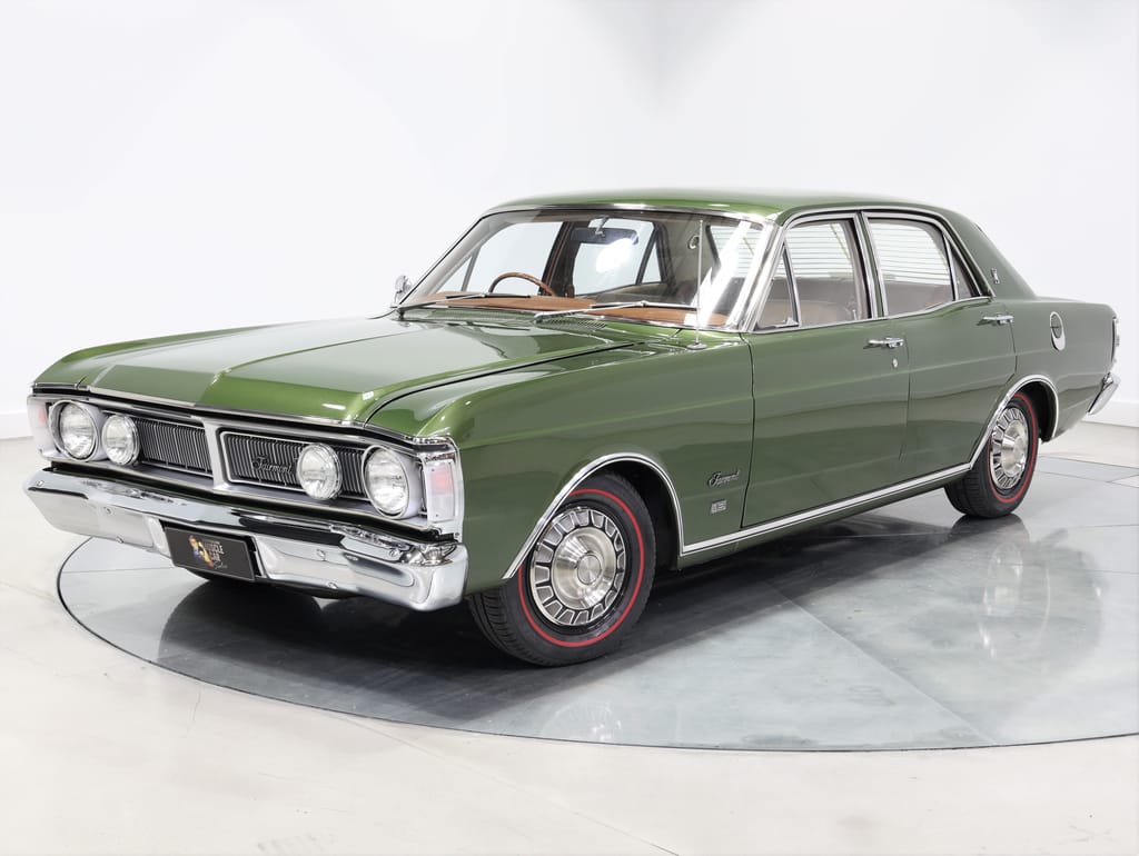 1971 Ford XY Fairmont 302 V8 - Jewel Green
