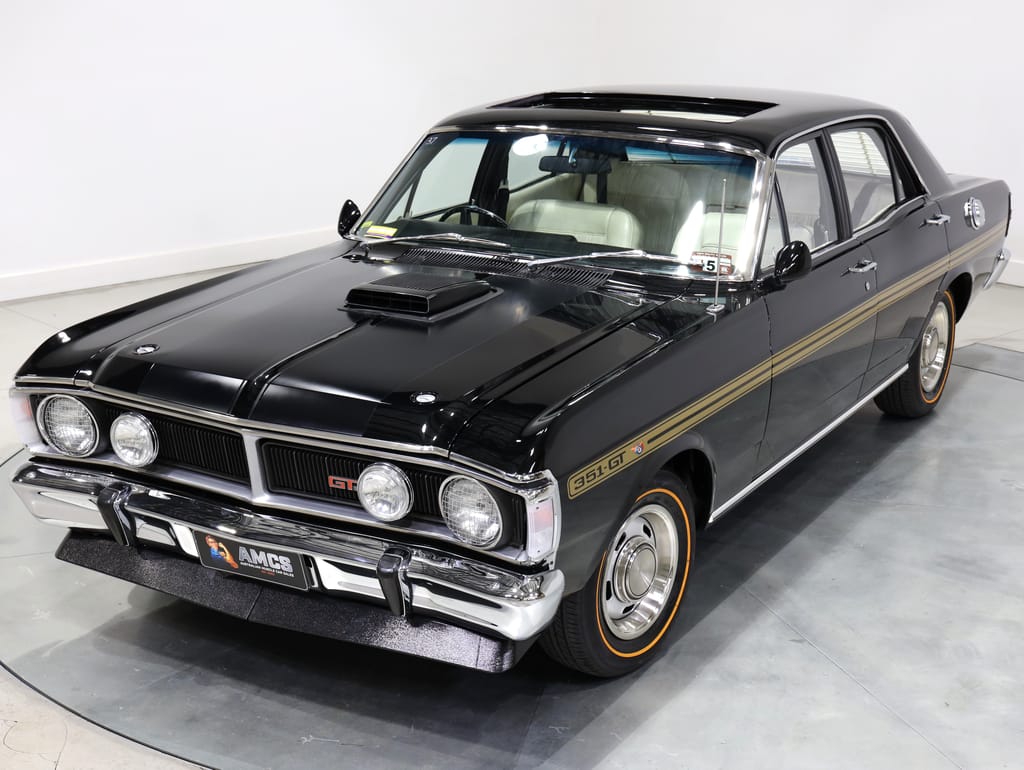 1971 Ford Falcon XY GT Replica 393ci - Onyx Black SUNROOF!