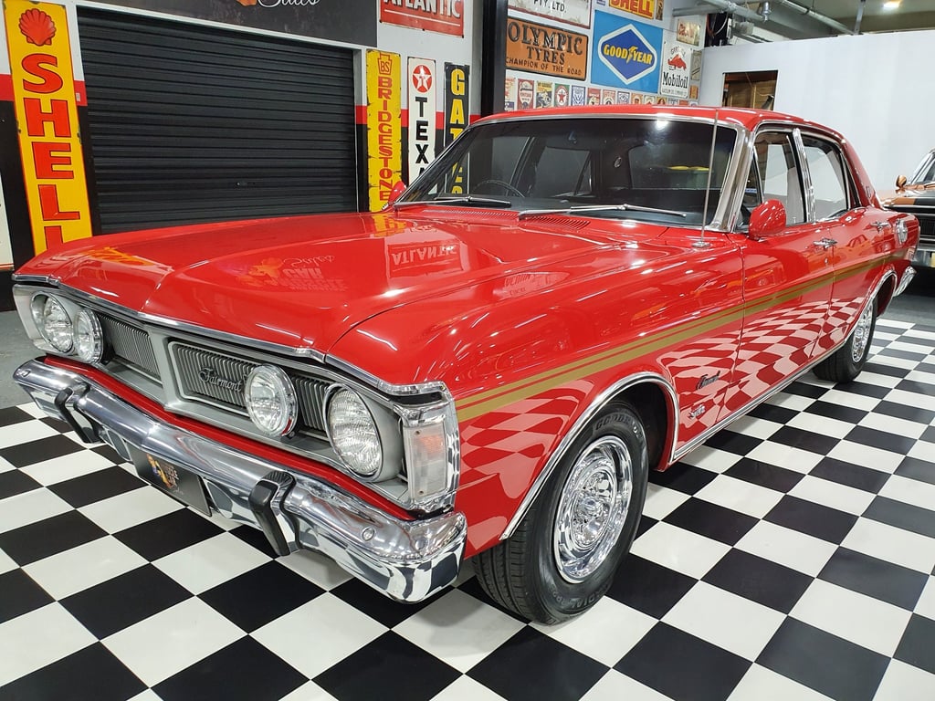 1971 XY GS Fairmont 351 K Code - Golde Sunroof