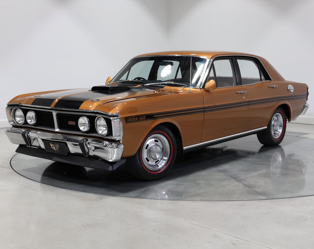 1971 Ford Falcon XY GT - Nugget Gold