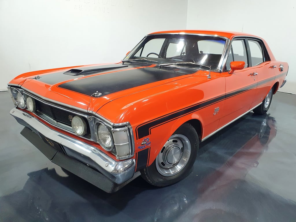 1970 XW GT Falcon - Brambles Red