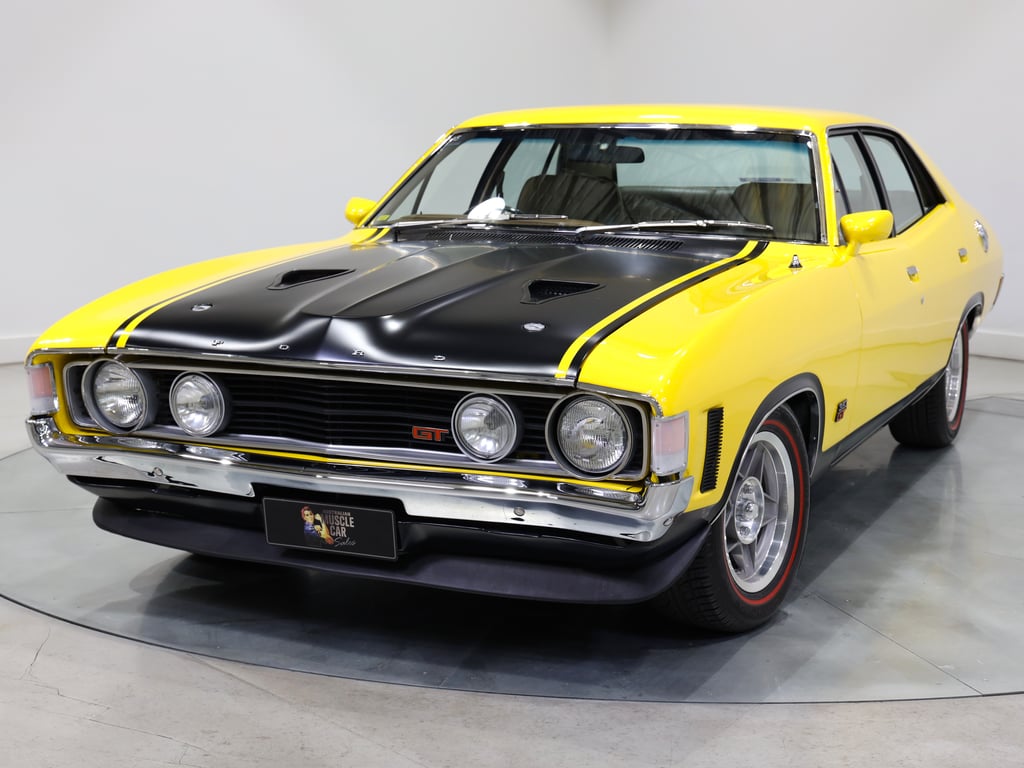1973 Ford Falcon XA GT 4 Sp Manual - Yellow Glo