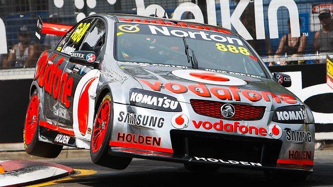 2010 Craig Lowndes 888 VE Commodore Race car