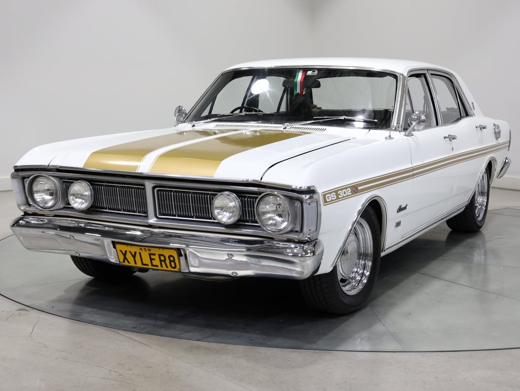 1971 Ford XY Fairmont 302ci Windsor - Ultra White