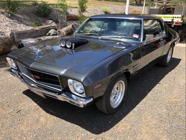 1971 HQ Holden Monaro LS Street Machine - Black Beauty