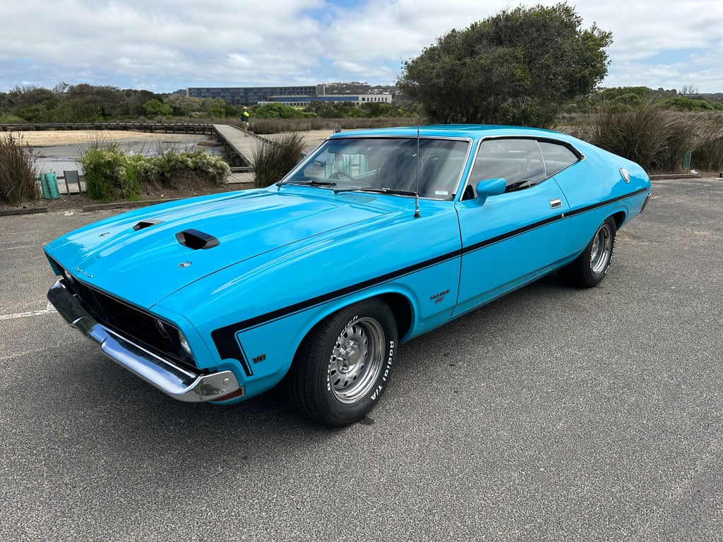 1975 XB GS Falcon Hardtop 302 V8 4 Speed Manual - GOLDE SUNROOF - Image 133021