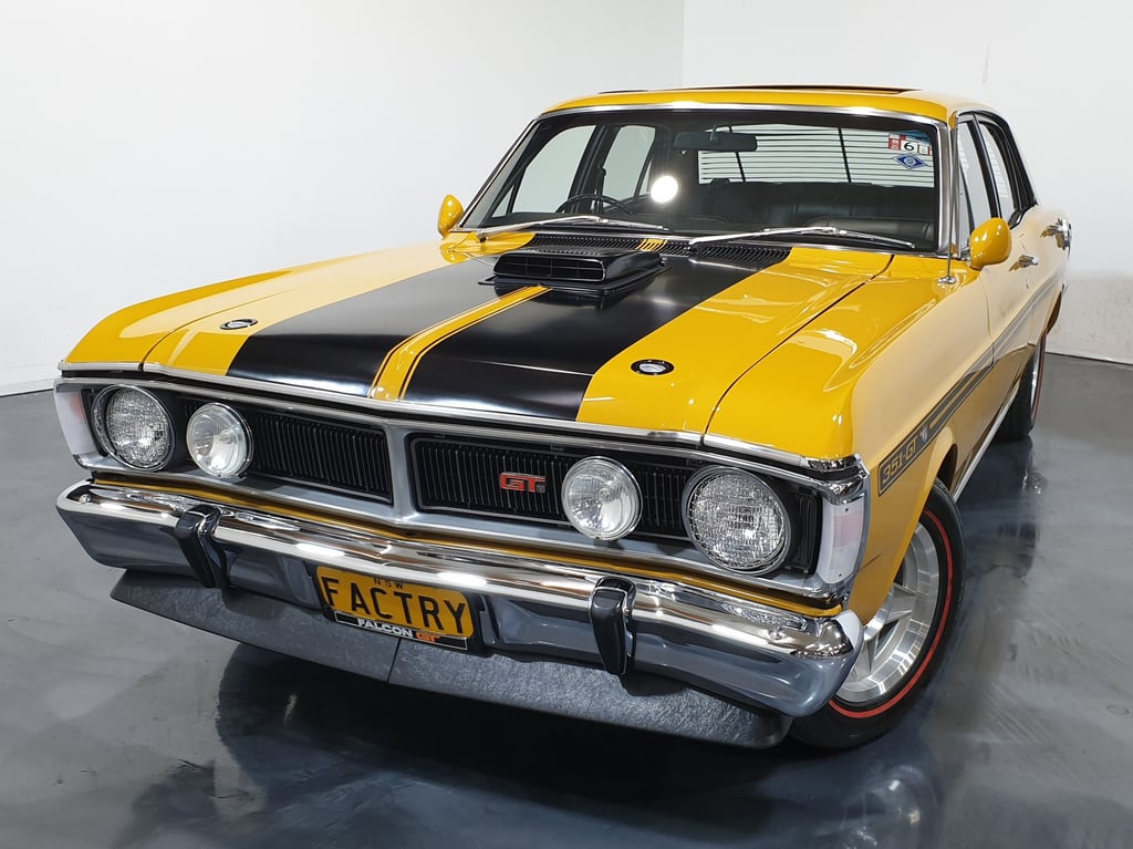 1971 XY Falcon GTHO Phase 3 Replica - GOLDE SUNROOF - Image 94919