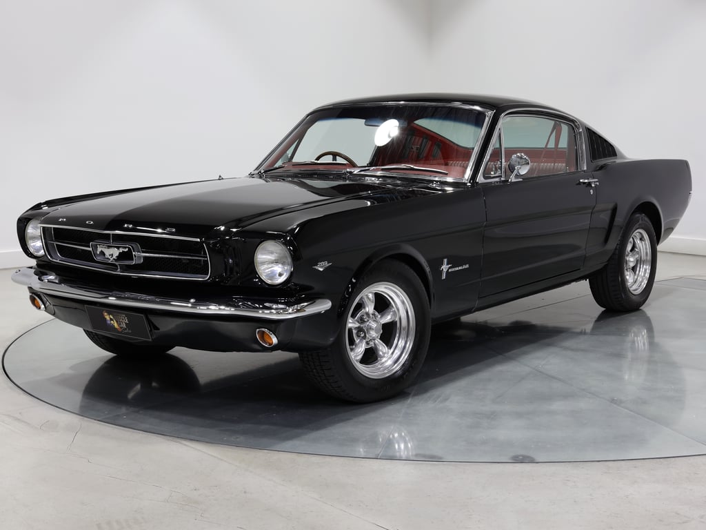 1965 Ford Mustang Fastback 2+2 289ci HiPo - Raven Black