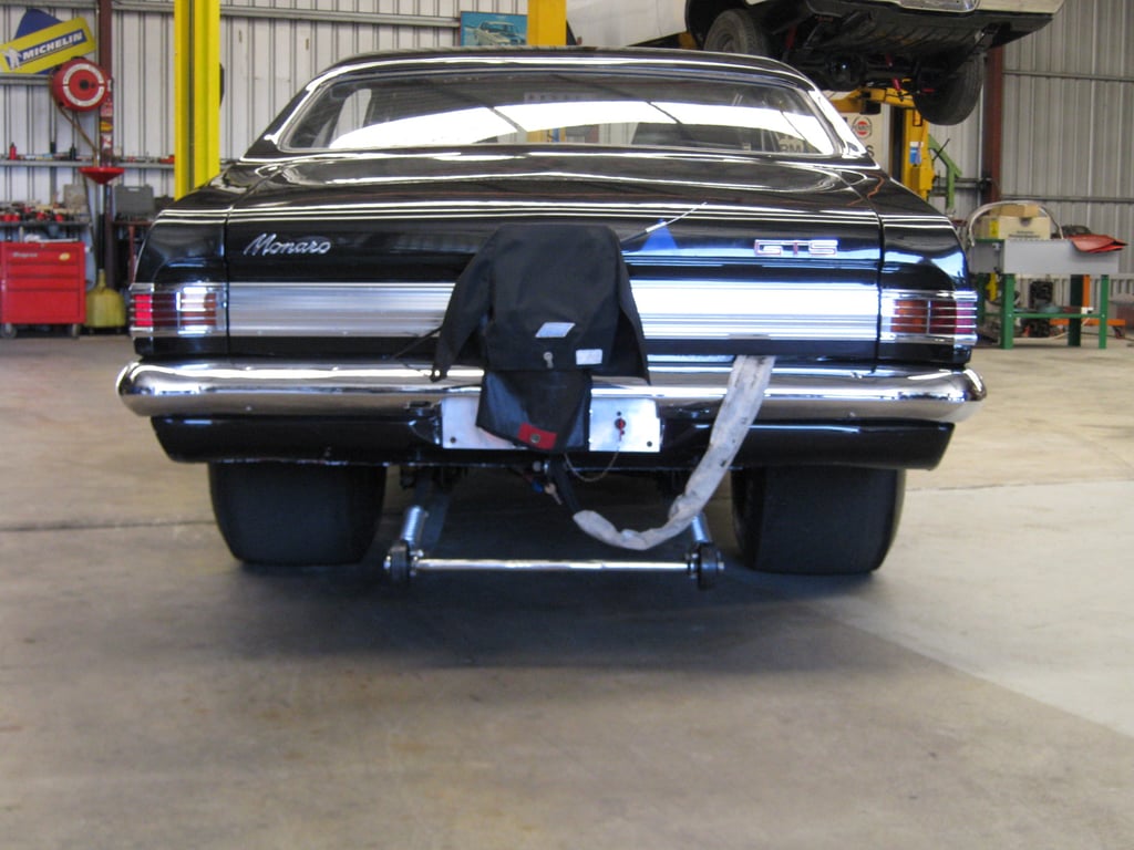 HK Monaro Drag car