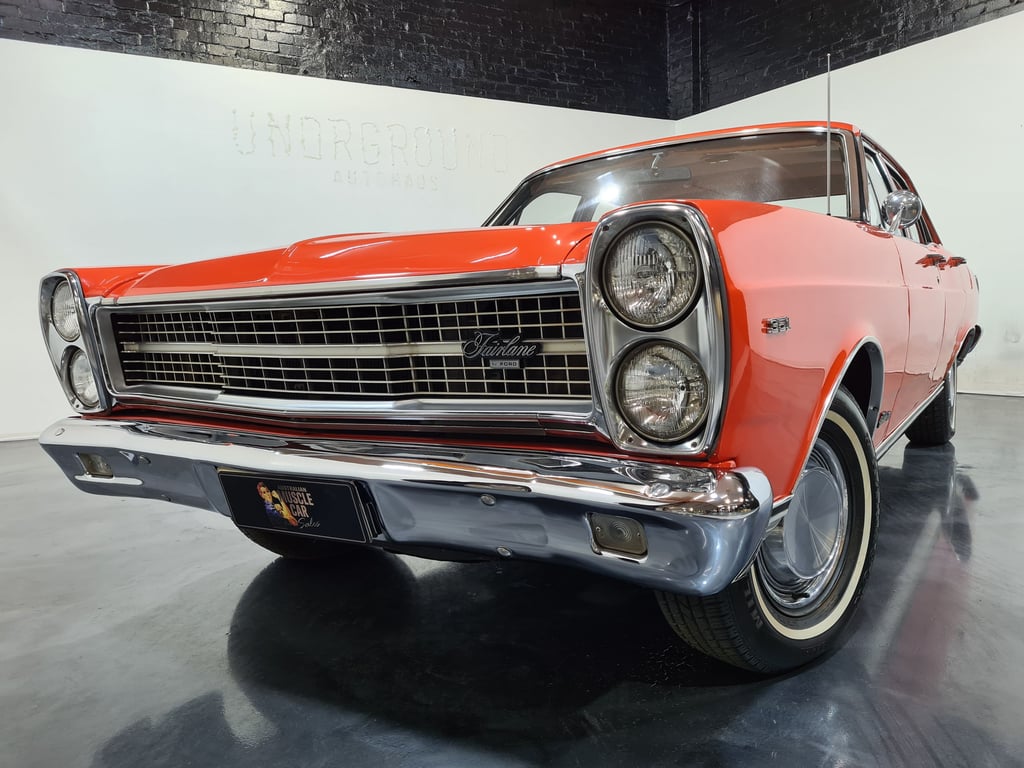 1971 ZD Fairlane 351 V8 - Vermilion Fire, T-Bar with Log Books