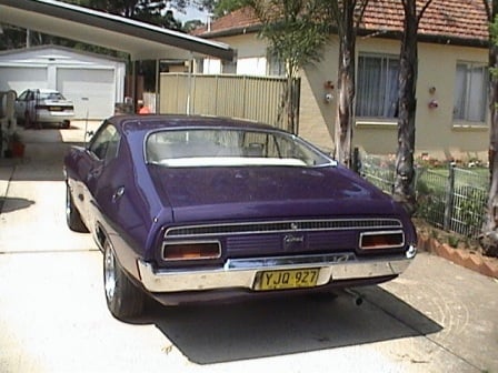 Wild Violet XA Fairmont Coupe 302 V8