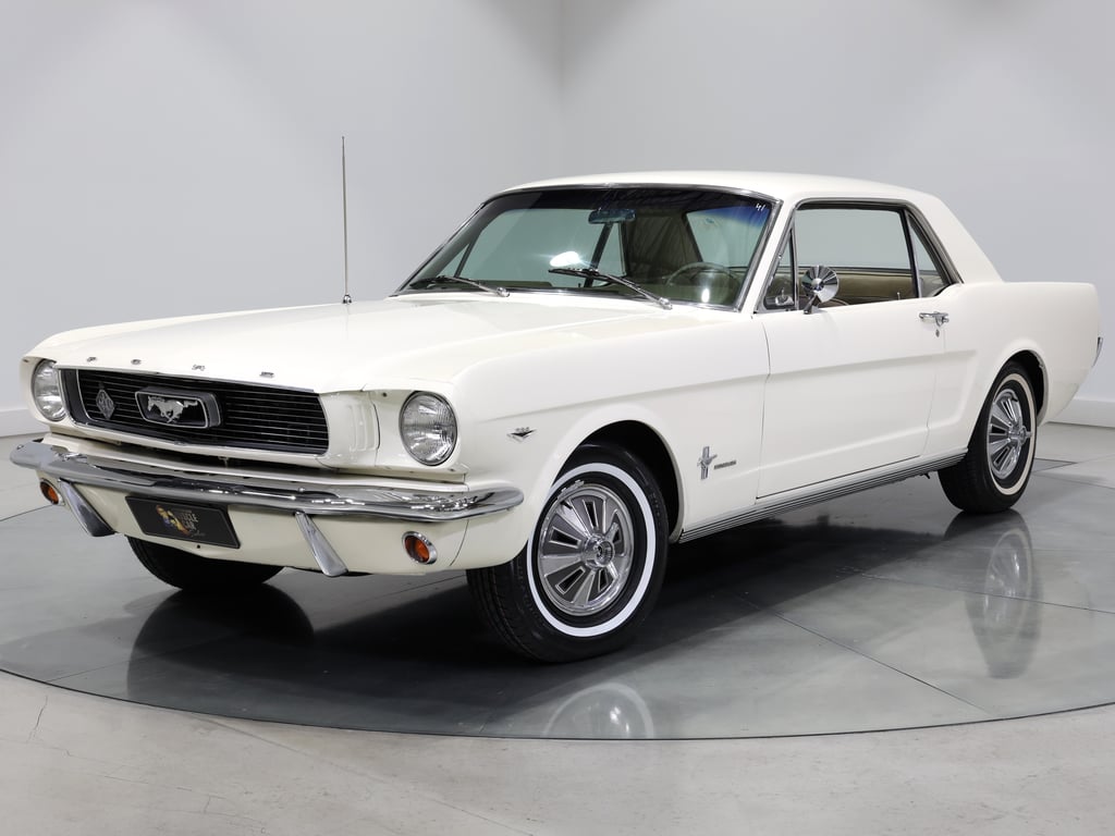 1966 Ford Mustang Hardtop 289ci - Wimbledon White … - Image 157546